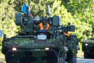 Uz militārajām mācībām “Namejs 2018” ierodas Čehijas militārā tehnika - 2