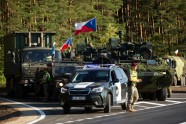Uz militārajām mācībām “Namejs 2018” ierodas Čehijas militārā tehnika - 8