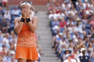 Teniss, ASV atklātais čempionāts: Anastasija Sevastova - Sloeina Stīvensa - 4