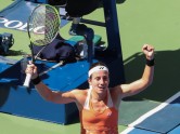 Teniss, ASV atklātais čempionāts: Anastasija Sevastova - Sloeina Stīvensa - 9