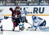 Hokejs, KHL spēle: Rīgas Dinamo - Novosibirskas Sibirj - 8
