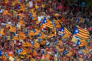 Katalonijas Neatkarības dienas gājiens Spānijā - 3