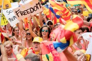Katalonijas Neatkarības dienas gājiens Spānijā - 4