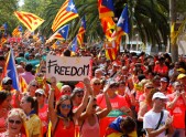 Katalonijas Neatkarības dienas gājiens Spānijā - 9