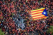 Katalonijas Neatkarības dienas gājiens Spānijā - 11