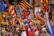 Katalonijas Neatkarības dienas gājiens Spānijā - 13
