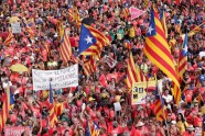 Katalonijas Neatkarības dienas gājiens Spānijā - 15