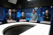 Delfi TV ar Domburu: Guntars Grīnvalds, Artūrs Mangulis, Ivars Puga, Dace Melbārde, Ints Dālderis, Aigars Bikše, Dagmāra Beitnere Le Galla, Guntis Rasims  - 14