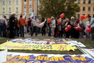  Krievu skolu aizstāvju protests  - 2