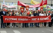  Krievu skolu aizstāvju protests  - 15