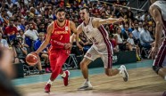 Basketbols, Pasaules kausa kvalifikācija: Latvija - Spānija - 3