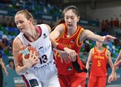Basketbols, Pasaules kausa izcīņa sievietēm: Latvija - Ķīna - 41