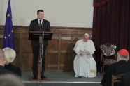 Pāvests Francisks apmeklē Rīgas pili - 23