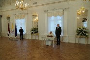Pāvests Francisks apmeklē Rīgas pili - 35