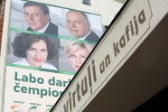 Politisko partiju reklāmas Rīgā - 20