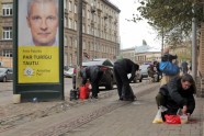Politisko partiju reklāmas Rīgā - 23