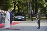 Igaunijas prezidente Kersti Kaljulaida un pāvests Francisks - 11