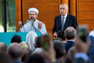 Erdogans atklāj mošeju Ķelnē - 20