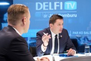 Delfi TV ar Domburu: Artuss Kaimiņš, Aldis Gobzems - 10