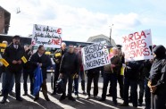 Autobusu vadītāji protestē pret zemajām algām - 18