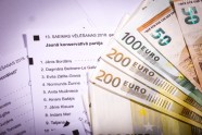 13. Saeimas vēlēšanas: Biļeteni un nauda - 17