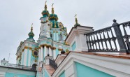 Kijevas Svētā Andreja baznīca Ukrainā - 2
