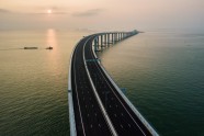 Ķīnā atklāj garāko jūras tiltu pasaulē  - 7
