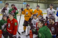 Latvijas hokeja izlases treniņš - 2