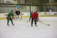 Latvijas hokeja izlases treniņš - 8