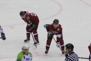 Hokejs, pārbaudes spēle: Latvija - Slovēnija
