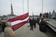 Karoga maiņas ceremonija Rīgas pils Svētā Gara tornī - 3