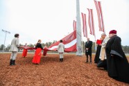 Jūrmalā paceļ valsts simtgadei veltītu Latvijas karogu - 4