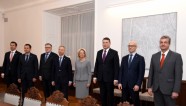 Valsts prezidenta tikšanās ar 13. Saeimā ievēlētajām politiskajām partijām par valdības veidošanu - 13