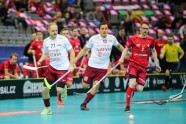 Florbola pasaules čempionāts Latvija-Šveice - 2