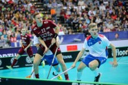 Florbols, pasaules čempionāts: Latvija - Slovākija