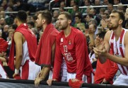 Basketbols. Jānis Timma, Jānis Strēlnieks un Olympiakos pret Žalgiris - 17