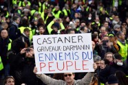Francijā turpinās 'dzelteno vestu' protesti - 2