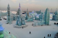 Ledus skulptūru festivāls Ķīnā - 6