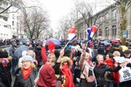 'Sarkano lakatiņu" demonstrācijas Francijā  - 8