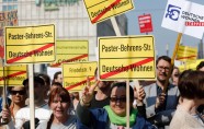 Protestētāji Berlīnē pieprasa zemākas īres maksas par mājokļiem - 7
