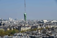 Parīzes Dievmātes katedrāle – statuju demontāža - 5