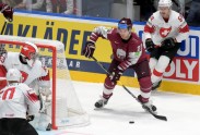 Hokejs, pasaules čempionāts: Latvija - Šveice