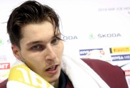 Hokejs, pasaules čempionāts: Latvija - Šveice