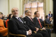 Valsts prezidenta amata kandidāti ierodas Saeimā  - 10