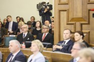 Valsts prezidenta amata kandidāti ierodas Saeimā  - 11