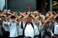Honkongā 150 000 protestē pret apsūdzēto izdošanu Ķīnai - 12
