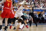 Basketbols, Eurobasket sievietēm: Latvija - Spānija