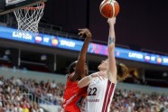 Basketbols, Eurobasket sievietēm: Latvija - Spānija
