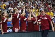 Basketbols, Eurobasket sievietēm: Latvija - Zviedrija - 21