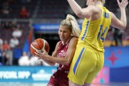 Basketbols, Eurobasket sievietēm: Latvija - Zviedrija - 22